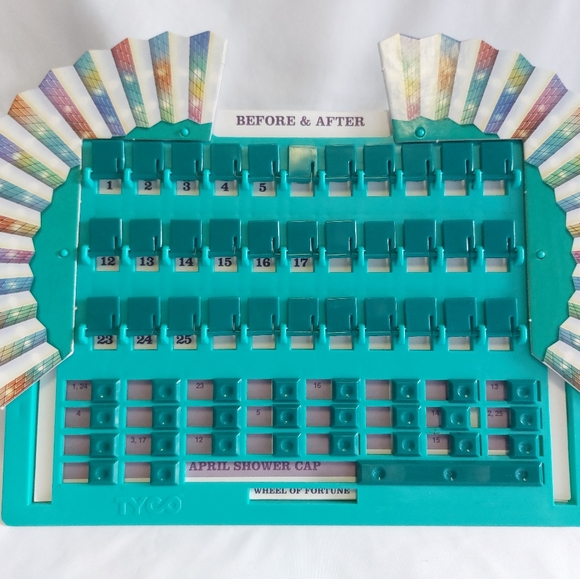 Vintage Tyco 1992 Wheel of Fortune Board Board Game - Picture 5 of 12